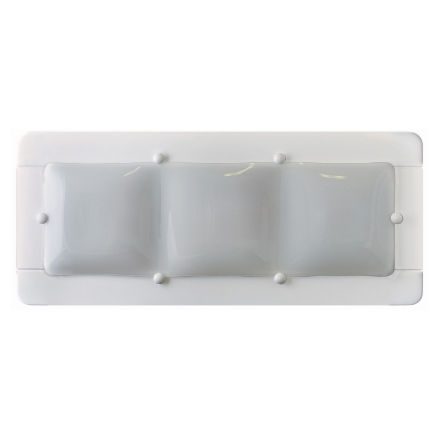 Wandlamp 3xE27/20W/230V wit/beuken