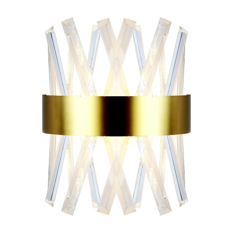 Wandlamp 4XG9/4W/230V goud