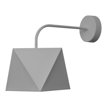 Wandlamp ADAMANT 1xE27/15W/230V grijs