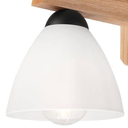 Wandlamp ADRIANO 1xE27/60W/230V eiken