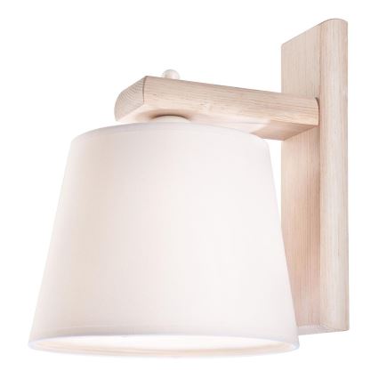 Wandlamp AIDA 1xE27/60W/230V eiken