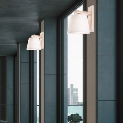 Wandlamp AIDA 1xE27/60W/230V eiken