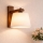 Wandlamp AIDA 1xE27/60W/230V eiken