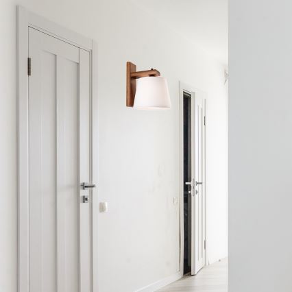 Wandlamp AIDA 1xE27/60W/230V eiken