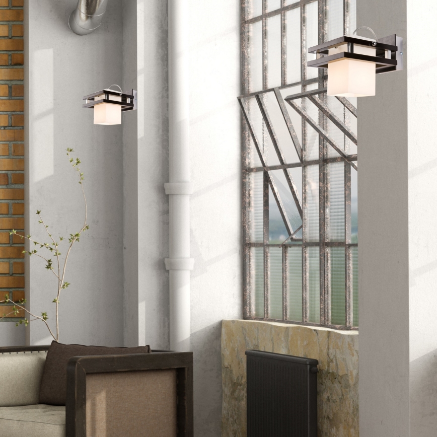 Wandlamp ALAN 1xE27/60W/230V beuken