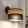 Wandlamp ALBA 1xE27/15W/230V zwart/bruin