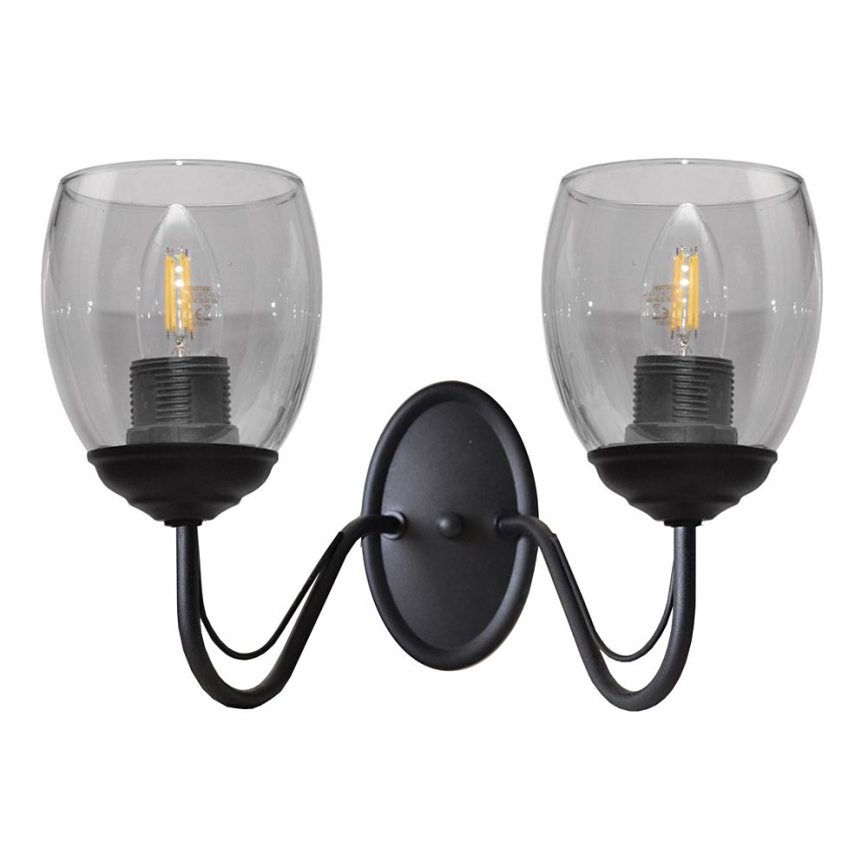 Wandlamp ALLENA 2xE27/15W/230V