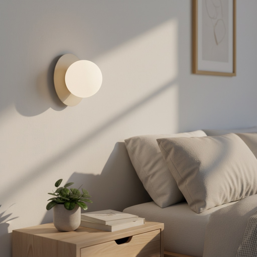 Wandlamp AMERICANA 1xG9/8W/230V beige