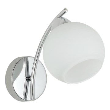 Wandlamp AMOS 1xE27/40W/230V glanzend chroom