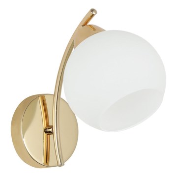 Wandlamp AMOS 1xE27/40W/230V goud