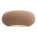 Wandlamp ANITA 1xE27/20W/230V bruin