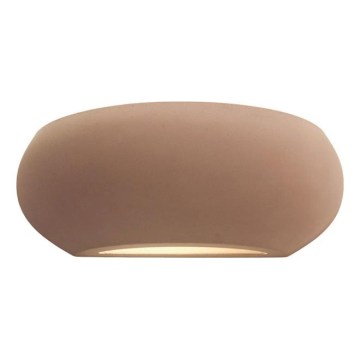 Wandlamp ANITA 1xE27/20W/230V bruin