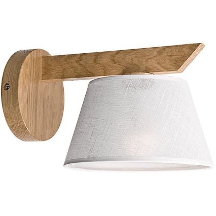 Wandlamp ANTONIO 1xE14/40W/230V eiken