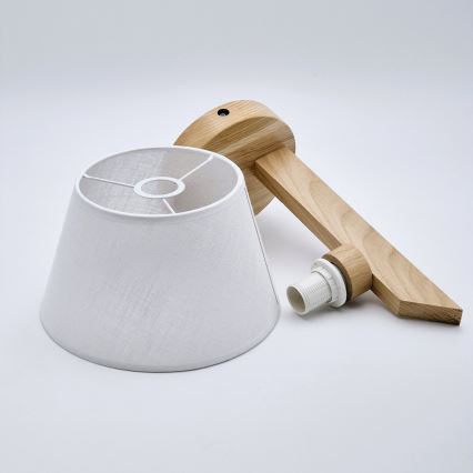 Wandlamp ANTONIO 1xE14/40W/230V eiken