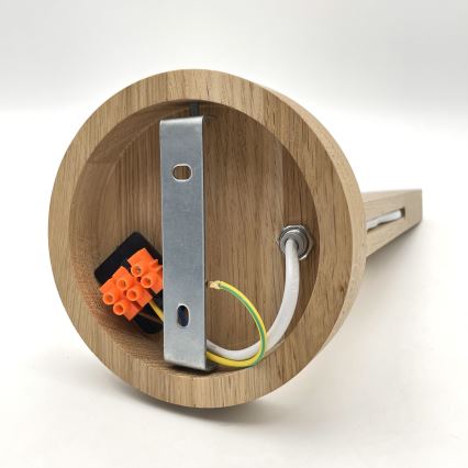 Wandlamp ANTONIO 1xE14/40W/230V eiken