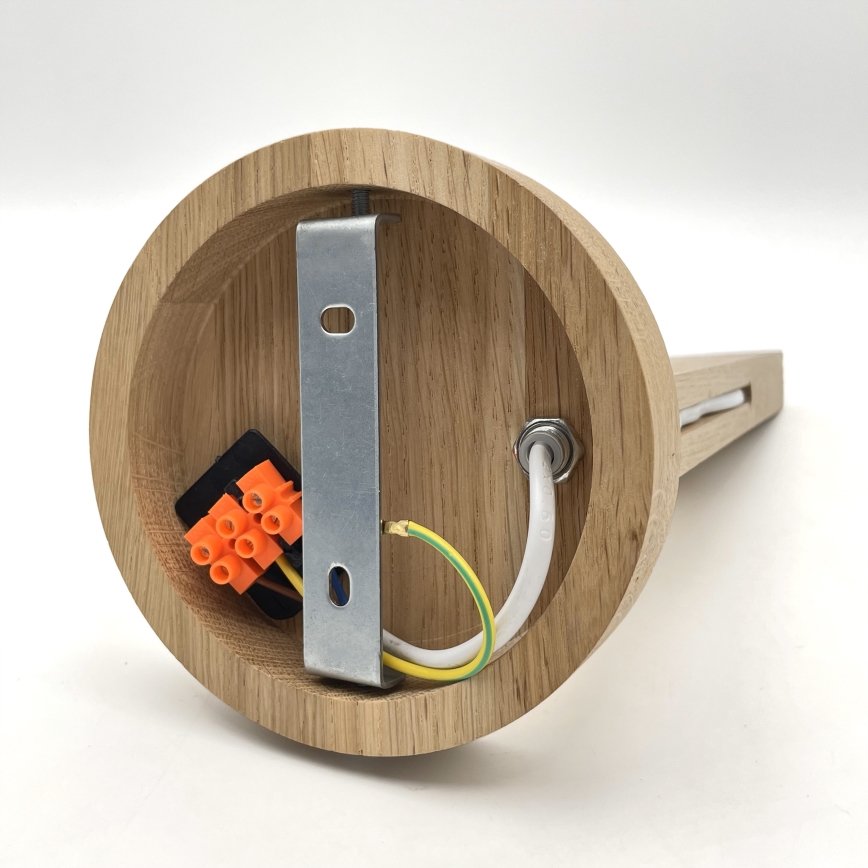 Wandlamp ANTONIO 1xE14/40W/230V eiken