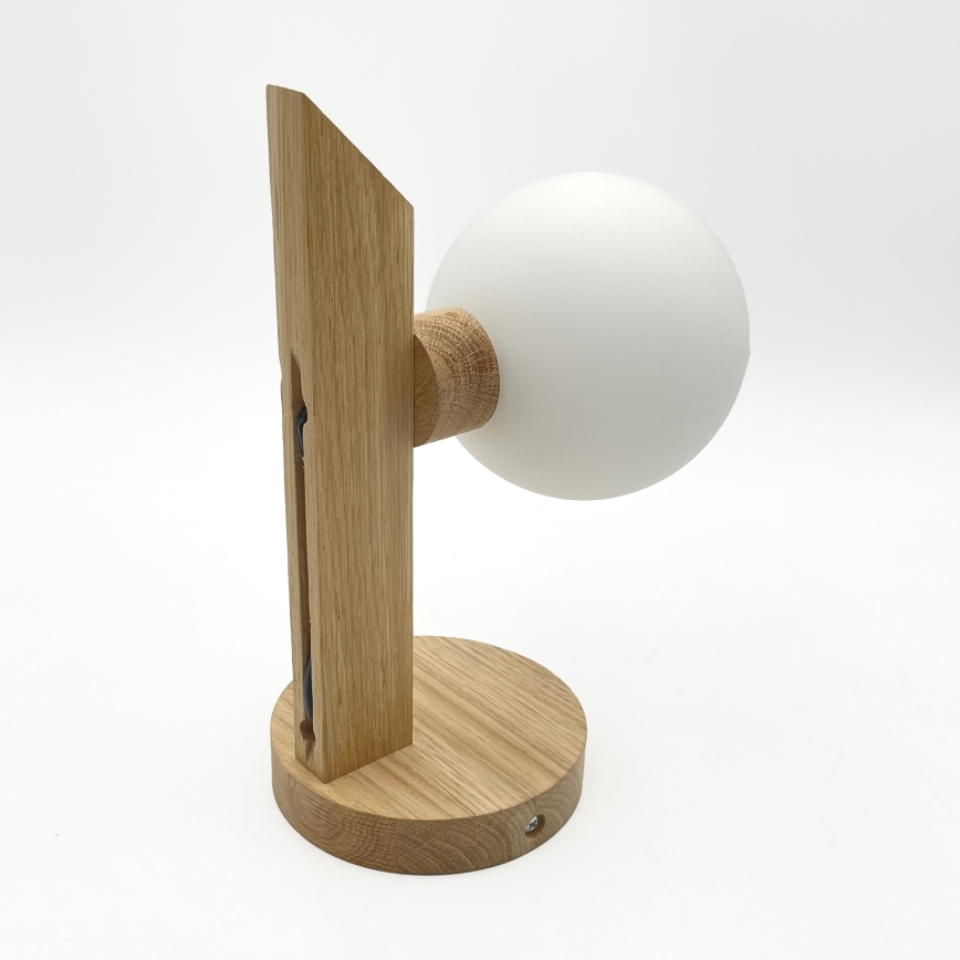 Wandlamp ANTONIO 1xG9/5W/230V eiken/wit