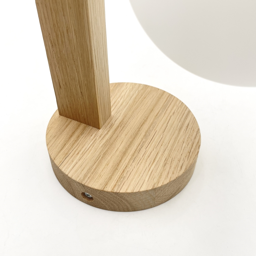 Wandlamp ANTONIO 1xG9/5W/230V eiken/wit