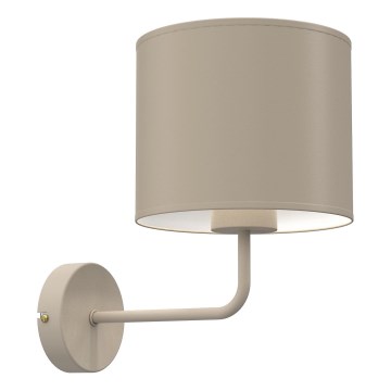Wandlamp ARDEN 1x E27/15W/230V beige