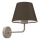 Wandlamp ARDEN 1xE27/15W/230V beige/bruin