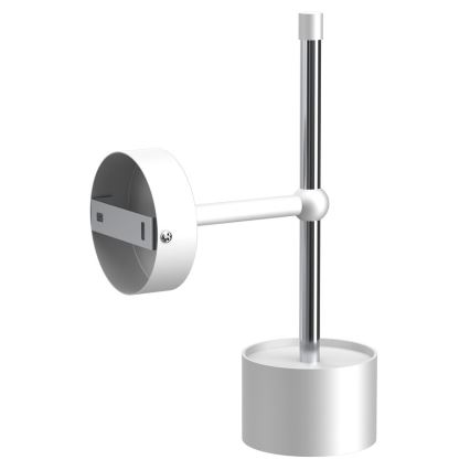 Wandlamp ARENA 1xGX53/11W/230V wit/glanzend chroom