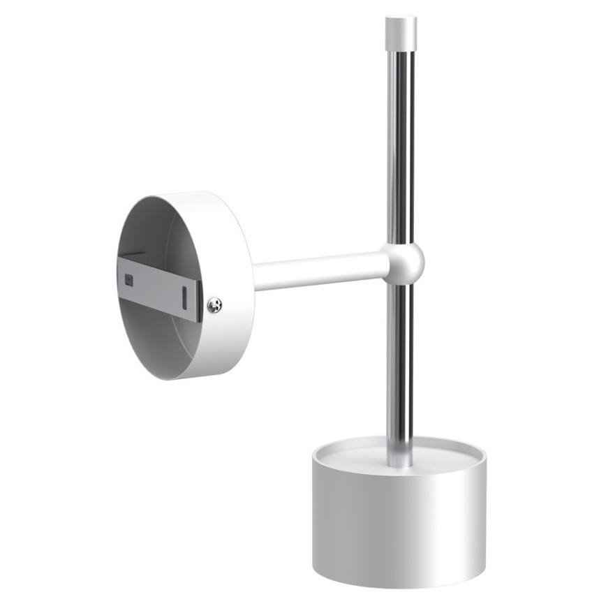Wandlamp ARENA 1xGX53/11W/230V wit/glanzend chroom