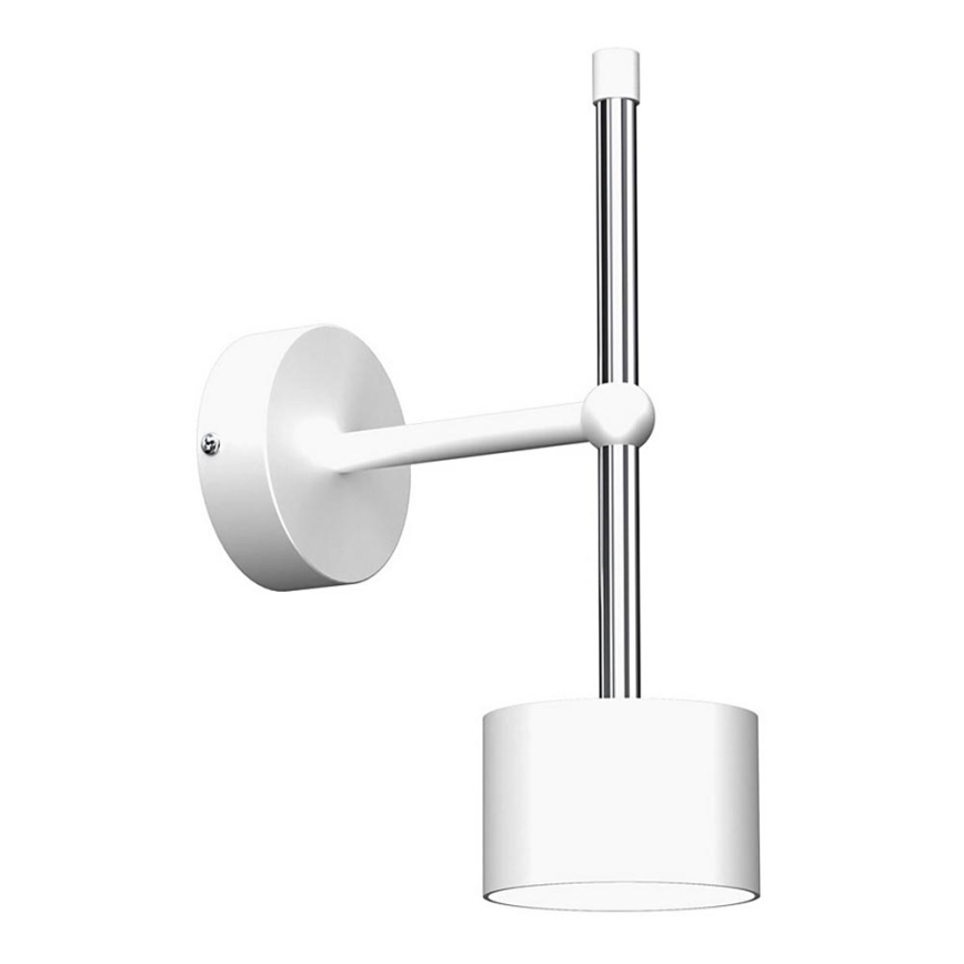 Wandlamp ARENA 1xGX53/11W/230V wit/glanzend chroom