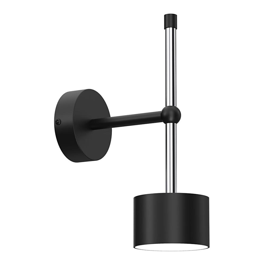 Wandlamp ARENA 1xGX53/11W/230V zwart/glanzend chroom