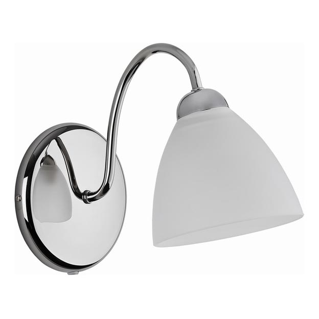 Wandlamp ARIEL 1xE27/15W/230V glanzend chroom