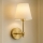 Wandlamp ASPARAGUS 1xE27/40W/230V goud/crème