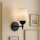 Wandlamp ASPARAGUS 1xE27/40W/230V zwart/crème