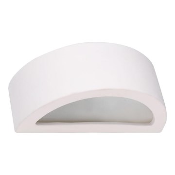 Wandlamp ATENA 1xE27/15W/230V 20 cm wit