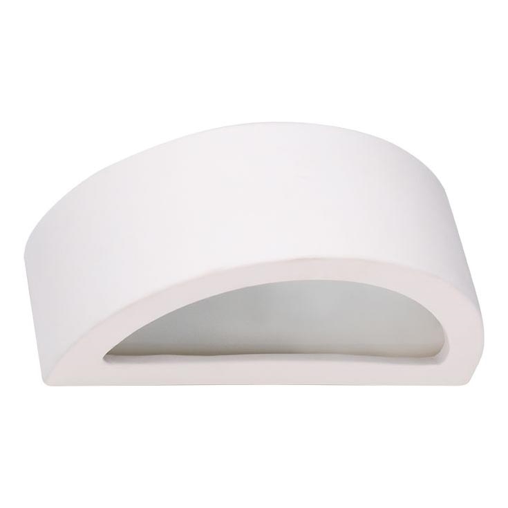 Wandlamp ATENA 1xE27/15W/230V 20 cm wit