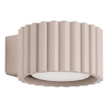 Wandlamp AURA 1xGX53/10W/230V taupe