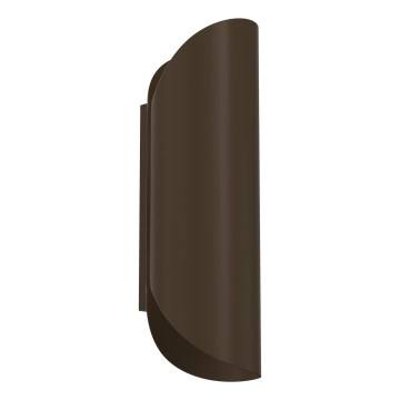 Wandlamp BARBOS 2xG9/8W/230V bruin