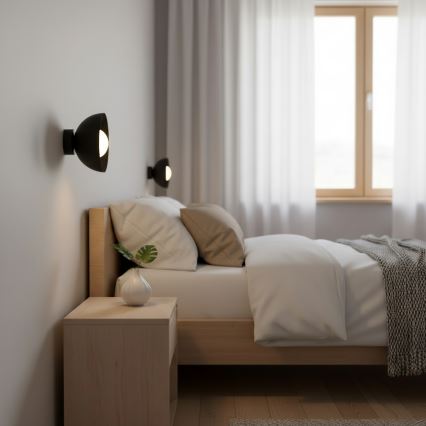 Wandlamp BIBI 1xG9/8W/230V zwart