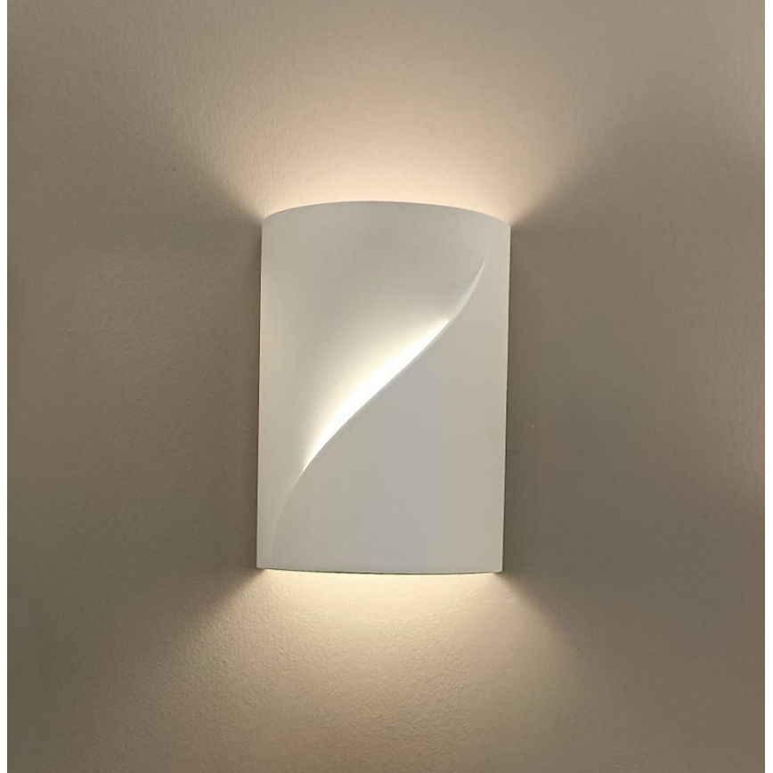 Wandlamp BLANC 2xE14/10W/230V wit