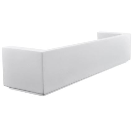 Wandlamp BRICK 2xE14/12W/230V gips/wit