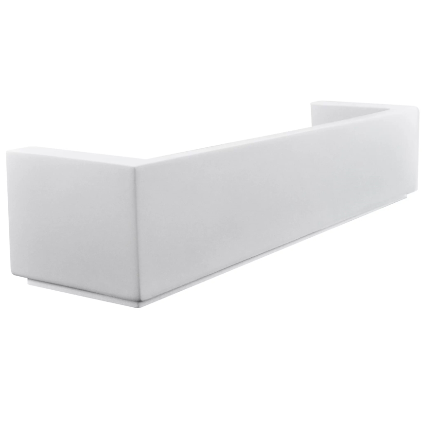 Wandlamp BRICK 2xE14/12W/230V gips/wit