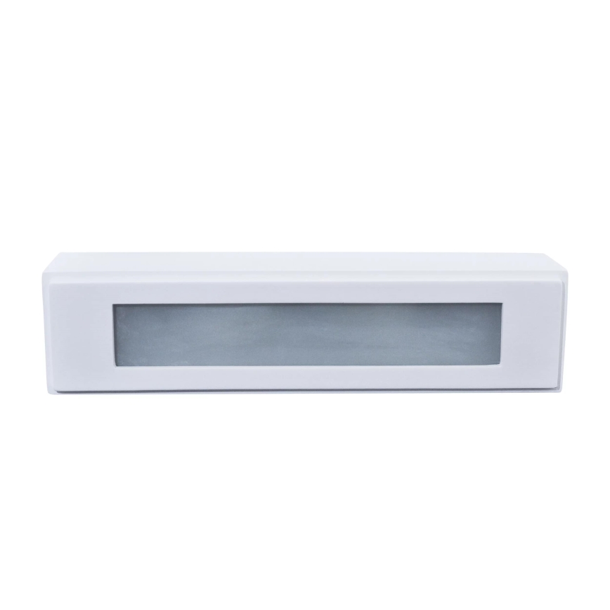 Wandlamp BRICK 2xE14/12W/230V gips/wit
