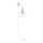 Wandlamp BRYLANT 1xE27/60W/230V wit