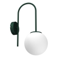Wandlamp CAMBRIDGE 1xE14/15W/230V groen