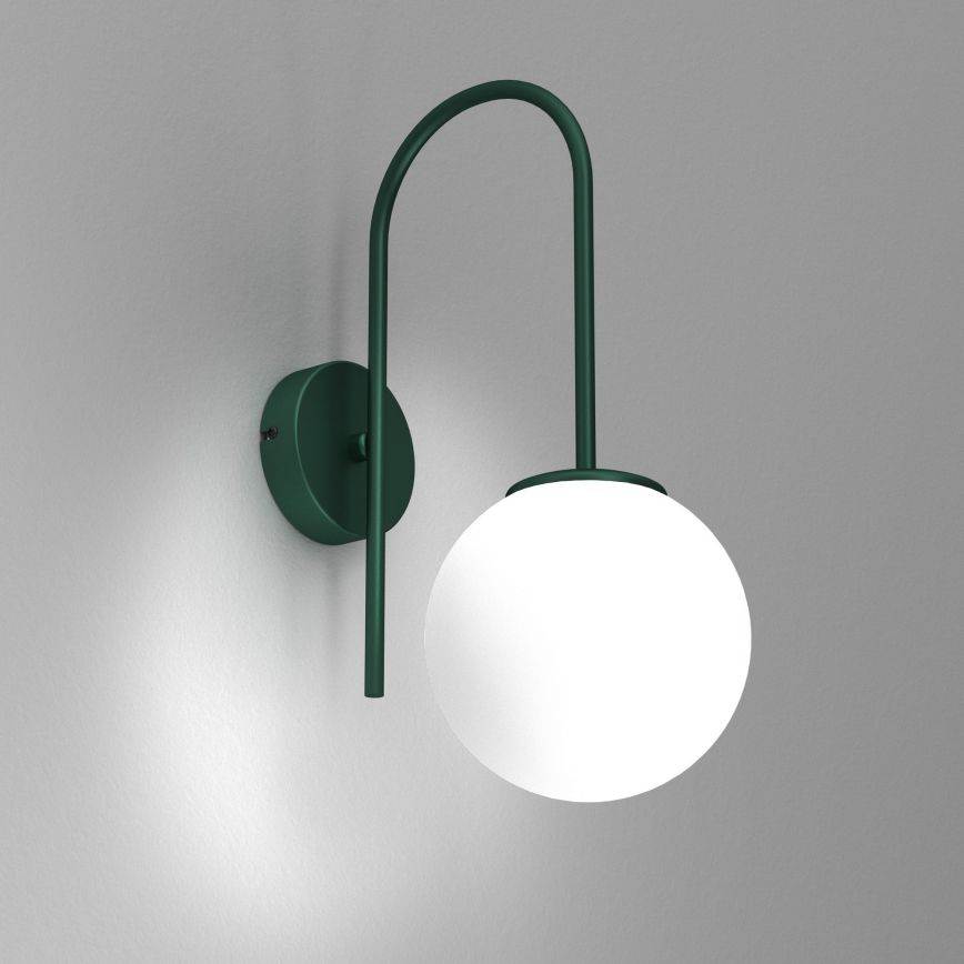 Wandlamp CAMBRIDGE 1xE14/15W/230V groen