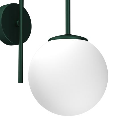 Wandlamp CAMBRIDGE 1xE14/15W/230V groen