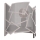 Wandlamp CAMO 1xE27/15W/230V beige