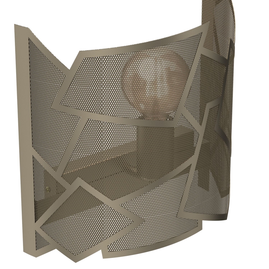 Wandlamp CAMO 1xE27/15W/230V goud