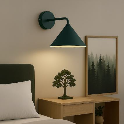 Wandlamp CAPITAL 1xGX53/15W/230V groen