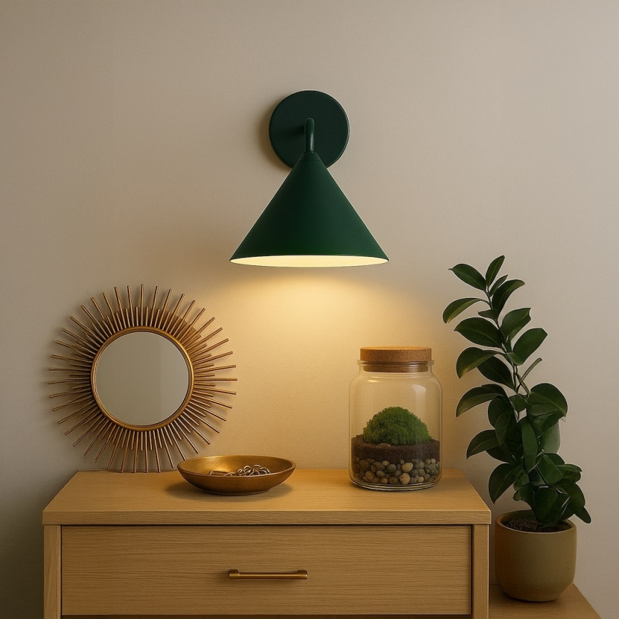 Wandlamp CAPITAL 1xGX53/15W/230V groen