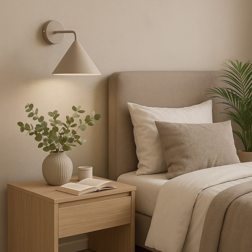 Wandlamp CAPITAL 1xGX53/15W/230V taupe