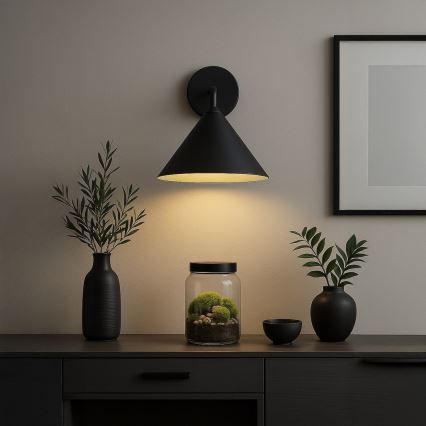 Wandlamp CAPITAL 1xGX53/15W/230V zwart